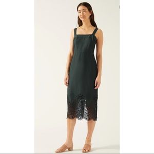 Jigsaw Cutwork Pencil Dress Crochet Detail 4